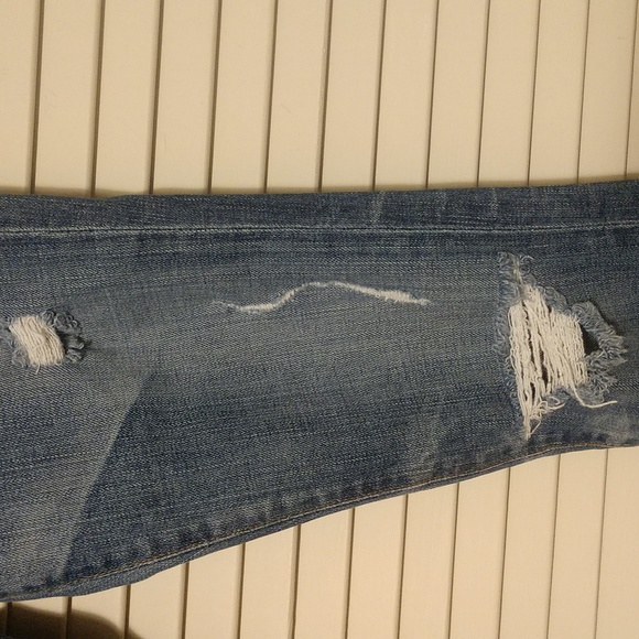 AG Adriano Goldschmied Premiere Skinny Straight Distressed Jeans Size 26 - Picture 7 of 12